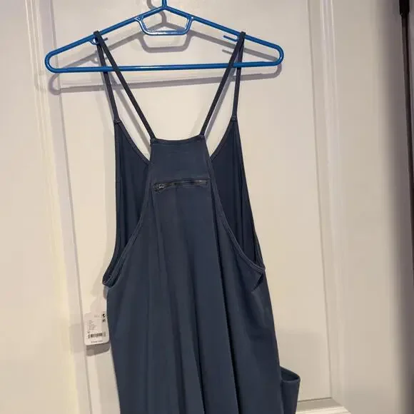 New Free People FP Movement Women's Size M Hot Shot Jumpsuit, Misty Blue - Picture 8 of 8